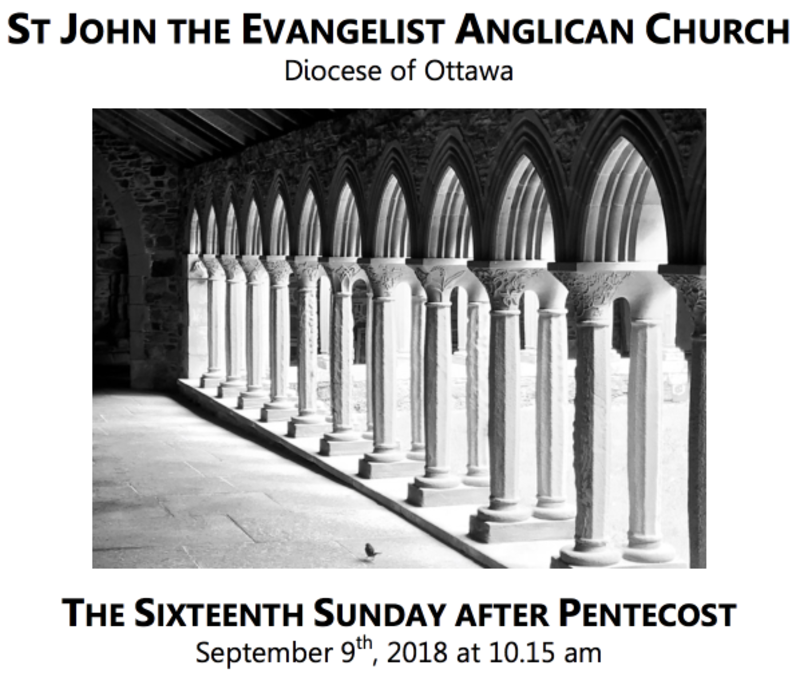 The Sixteenth Sunday after Pentecost